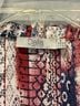 dalia Print Multi Color 3/4 Sleeve Blouse Size M - photo 3