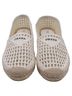 Prada 100% Raffia White Prada Rafia Logo Espadrilles in White Raffia Size EU 39 - photo 2