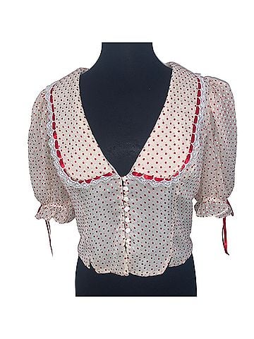 For Love & Lemons 3/4 Sleeve Button-Down Shirt (view 1)