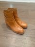 Tory Burch 100% Leather Brown Ankle Boots Size 10 - photo 3
