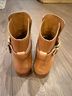 Tory Burch 100% Leather Brown Ankle Boots Size 10 - photo 12