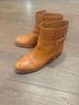 Tory Burch 100% Leather Brown Ankle Boots Size 10 - photo 4