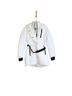 Michael Kors 100% Polyester White Coat Size L - photo 1