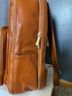 Essential Gear 100% Vegan Leather Orange Leather Backpack One size - photo 3