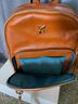 Essential Gear 100% Vegan Leather Orange Leather Backpack One size - photo 8