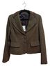 Banana Republic Houndstooth Brown Blazer Size 12 - photo 1