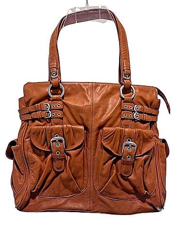 Junior Drake Leather Tote (view 1)