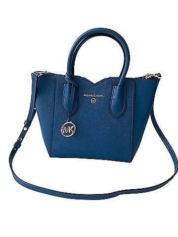 Michael Kors MK Small Signature Logo Tote Bag Leather Tote (view 1)