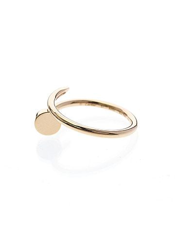Cartier Cartier Juste Un Clou Ring SM Pink Gold (18K) Fashion No Stone Band Ring Pink Gold (view 2)