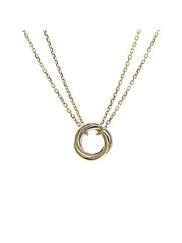Cartier Cartier Baby Trinity Necklace Yellow Gold (18K),Pink Gold (18K),White Gold (18K) No Stone Men,Women Fashion Necklace (Gold) (view 1)
