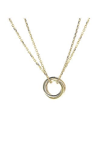 Cartier Cartier Baby Trinity Necklace Yellow Gold (18K),Pink Gold (18K),White Gold (18K) No Stone Men,Women Fashion Necklace (Gold) (view 2)