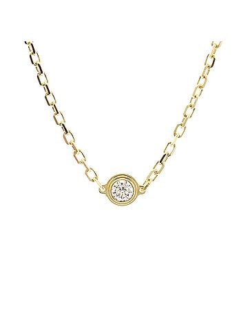 Cartier Cartier Damour Bracelet SM Yellow Gold (18K) Diamond Charm Bracelet Gold (view 2)