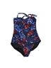 CAPRIOSCA Floral Multi Color One Piece Swimsuit Size 16 - photo 1