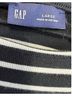 Gap Stripes Black White Casual Dress Size L - photo 3