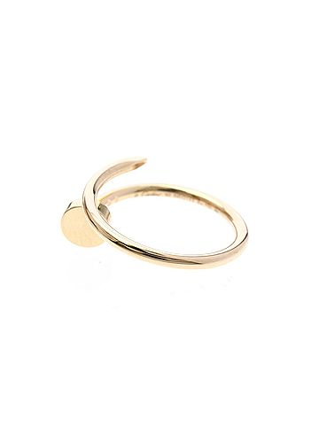 Cartier Cartier Juste Un Clou Ring SM B4225850 Pink Gold (18K) Fashion No Stone Band Ring Pink Gold (view 2)