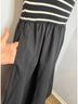 Gap Stripes Black White Casual Dress Size L - photo 4
