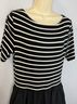 Gap Stripes Black White Casual Dress Size L - photo 9