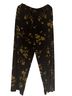 Torrid Floral Black Yellow Casual Pants Size 2X - photo 1