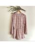 Lulus 100% Polyester Floral Tan Red Romper Size M - photo 16