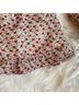 Lulus 100% Polyester Floral Tan Red Romper Size M - photo 13