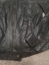Florence Moon 100% Leather Solid Black Leather Jacket Size M - photo 4