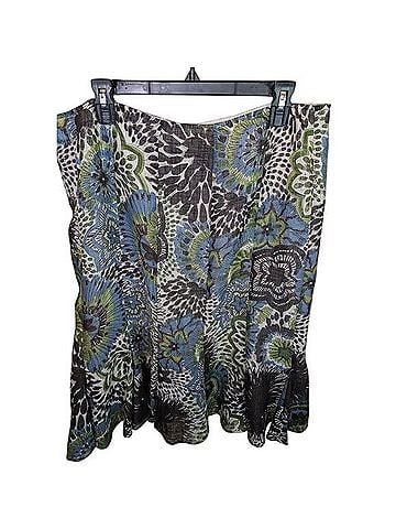Lafayette 148 New York Flounce Skirt Casual Skirt (view 2)