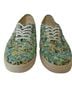 Vans 100% Artificial Cotton Floral Blue Sneakers Size 7 1/2 - photo 2