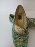 Vans 100% Artificial Cotton Floral Blue Sneakers Size 7 1/2 - photo 3