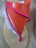 BCBGeneration 100% Synthetic Orange Pink Sandals Size 9 - photo 3
