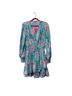 Lilly Pulitzer Floral Blue Pink Casual Dress Size 14 - photo 1