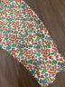 Tory Burch 100% Silk Floral White Red Green Blue Long Sleeve Blouse Size 8 - photo 10