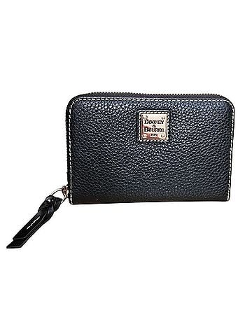 Dooney & Bourke Pebble Grain Medium Zip Around Leather Wallet (view 1)