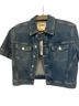 L'Agence Solid Blue Denim Jacket Size M - photo 1