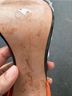 Zara 100% Suede Color Block Orange Tan Black Heels Size 10 - photo 7