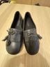 Dexter 100% Leather Solid Black Flats Size 6 1/2 - photo 3