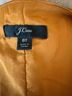 J.Crew 100% Polyester 100% Polyester Gold Wool Dress Size 8 - photo 3
