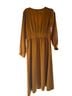 J.Crew 100% Polyester 100% Polyester Gold Wool Dress Size 8 - photo 2