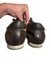 Coach Print Brown Tan Sneakers Size 8 1/2 - photo 2