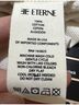 Eterne 100% Cotton Ivory Sweatshirt Size M - photo 3