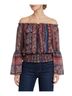 Venus 100% Polyester Floral Multi Color Blouse Size 14 - photo 1