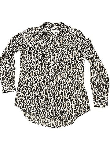 Equipment Long Sleeve Button-Down Shirt (view 1)