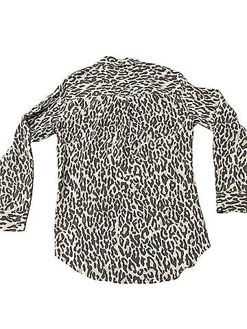 Equipment Long Sleeve Button-Down Shirt (view 2)