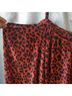 Torrid 100% Polyester Animal Print Red Black Short Sleeve T-Shirt Size 4X - photo 8