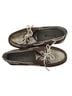 Sperry Top Sider Snake Print Silver Flats Size 7 - photo 2