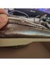 Sperry Top Sider Snake Print Silver Flats Size 7 - photo 6