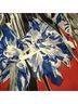 Nike 100% Polyester 2% Spandex Floral Orange Blue White Jacket Size M - photo 10