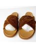 Kork-Ease 100% Suede Solid Brown Sandals Size 9 1/2 - photo 1