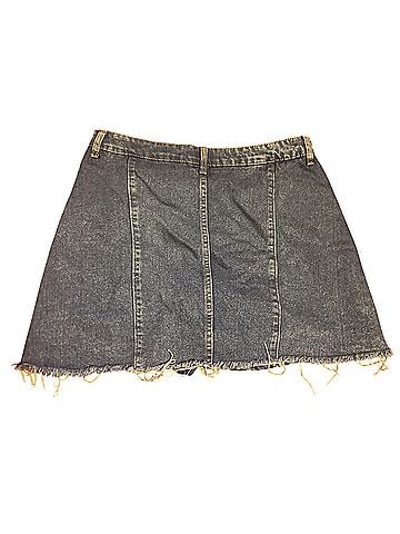 Zara Denim Skirt (view 2)