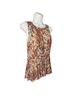 Deletta Graphic Multi Color Sleeveless Blouse Size S - photo 4