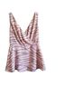 CAbi 100% Polyester 100% Polyester Print Pink Gray Tank Top Size 2 - photo 1